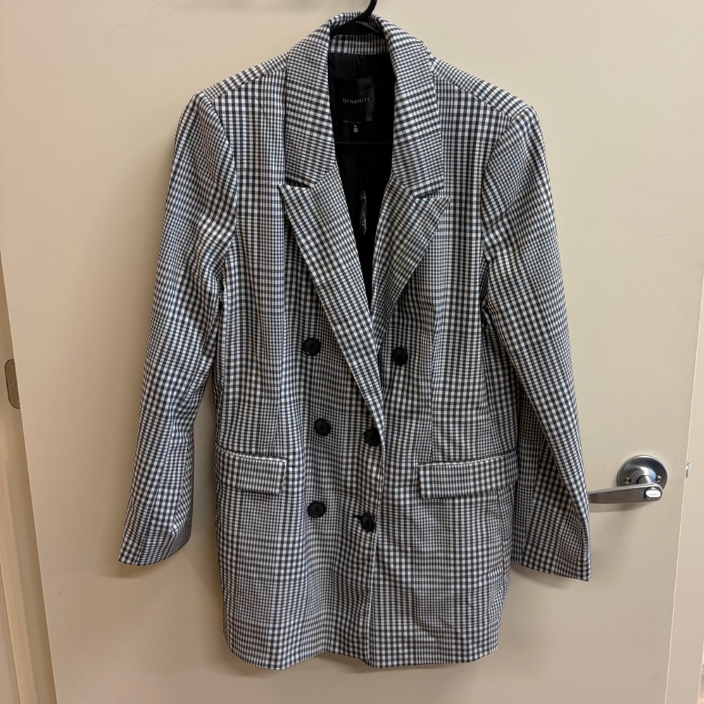 New Dynamite blazer and skirt set